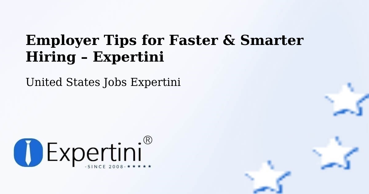 Employer Tips for Hiring & Recruitment – Sterling - Sterling, United States Jobs Expertini